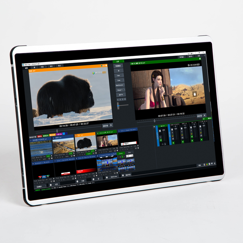 17.3 inch HD Live Broadcasting All-in-one machine voor live streaming en opname
