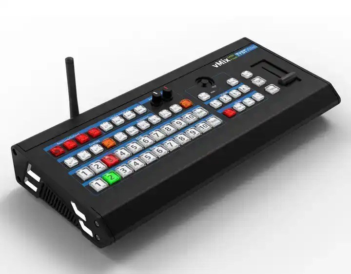 Professionele USB-uitgang Live Streaming Switcher voor uitzending en videoproductie